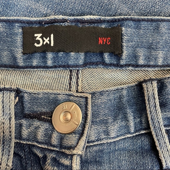 3x1 NYC High Rise Skinny Jeans - Picture 4 of 13